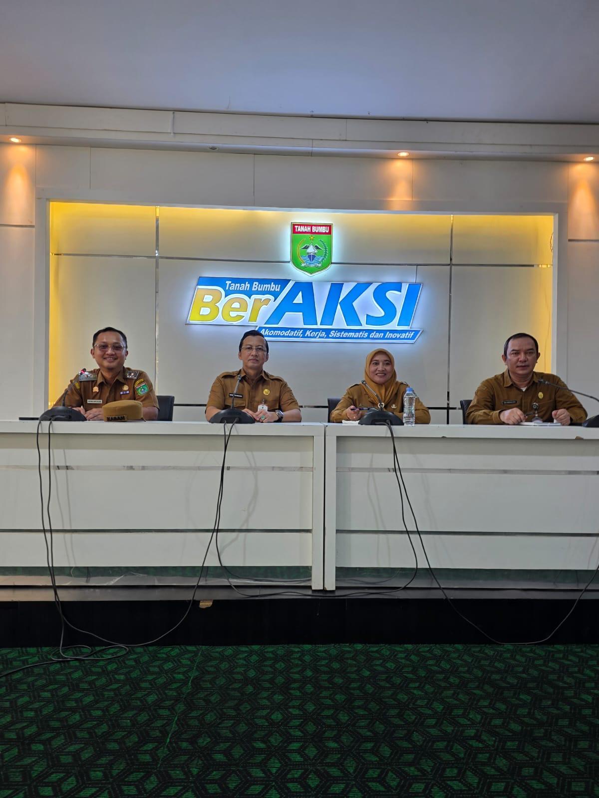 Rapat Koordinasi Pokja Sinergitas & Launching Dashboard AKSI SIMPATI